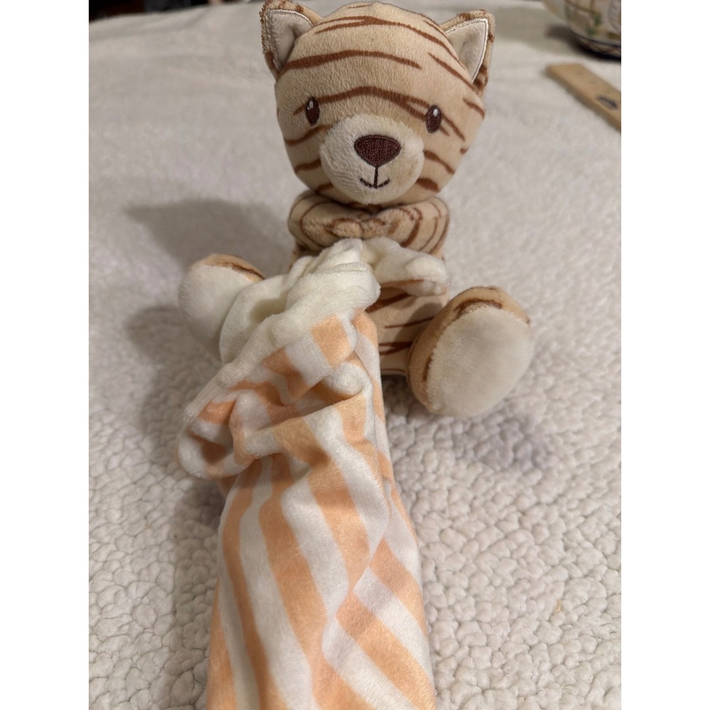Moon & Stars Tiger Baby Lovey Blanket Plush Minky Textured Polka Dots Walgreens